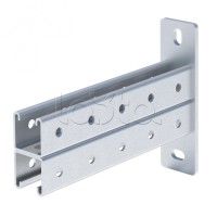 STRUT-консоль двойная 41х41 мм, основание 450 мм HDZ EKF (stkd414145-HDZ)