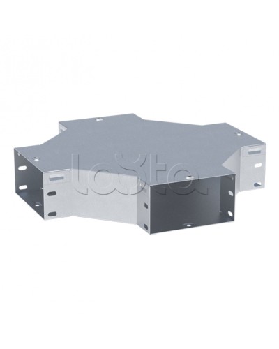 Ответвитель крестообразный 35х100мм EKF x3510008 в Королеве Аксессуары для лотков Pintop.ru