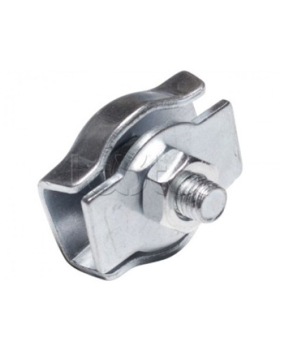 Зажим для троса одинарный Simplex (4 мм) EKF (zdts-4) в Королеве Крепежные изделия Pintop.ru