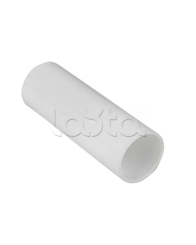 Муфта соединительная для трубы 20 мм (5 шт) белая EKF-Plast (ms-t-20-w-r) в Королеве Повороты, муфты, тройники Pintop.ru