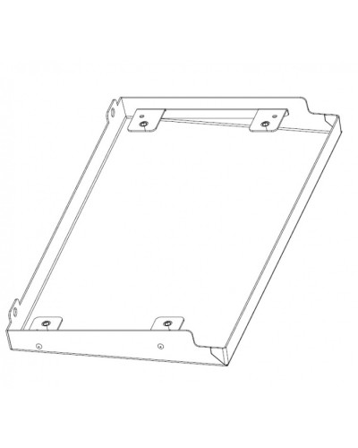 Крыша дождевая для шкафов серии EMW (Ш500 × Г300) Elbox (EMW-RR-500.300) в Королеве Аксессуары для стоек и шкафов Pintop.ru