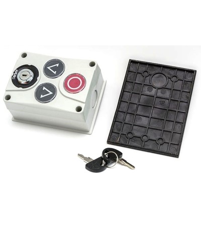 Панель управления 3х кнопочная с ключом Faac 402500 в Королеве Устройства радиоуправления для шлагбаумов и автоматики Pintop.ru