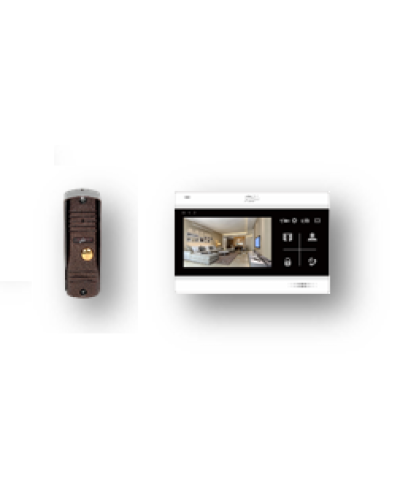 Комплект видеодомофона Fox FX-VD5SL-KIT АГАТ 5B КОМПЛЕКТ (FX-CP7) в Королеве Комплекты домофонов Pintop.ru