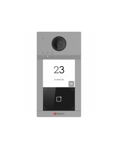 Вызывная панель HiWatch VDP-D4211W(B)/Flush в Королеве Вызывные видеопанели малоабонентные Pintop.ru