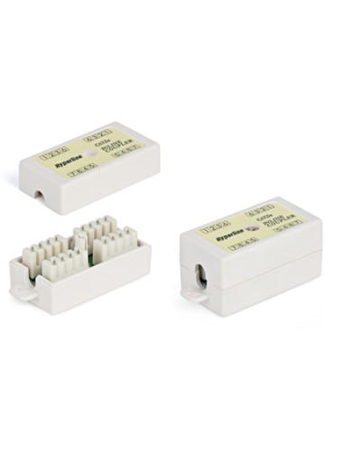 Адаптер проходной (coupler), Dual IDC, категория 5e, 4 пары Hyperline CA-IDC-C5E-WH в Королеве Проходные адаптеры Pintop.ru