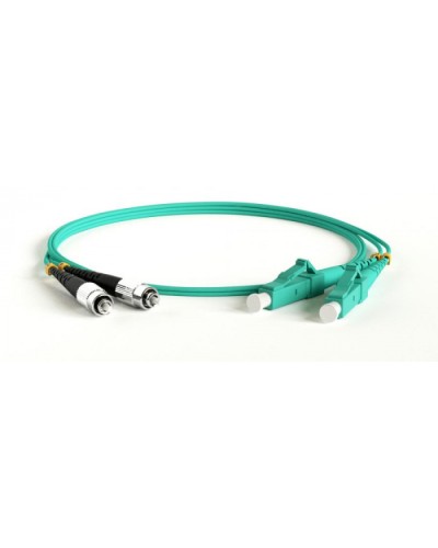 Патч-корд волоконно-оптический Hyperline FC-D2-503-LC/PR-LC/PR-H-50M-LSZH-AQ в Королеве Патч-корды оптические Pintop.ru