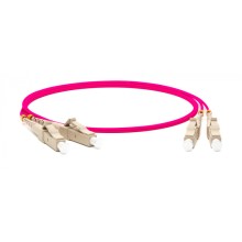 Патч-корд волоконно-оптический Hyperline FC-D2-504-SC/PR-ST/PR-H-30M-LSZH-MG