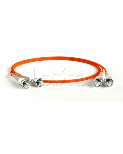 Патч-корд волоконно-оптический Hyperline FC-D2-50-ST/PR-ST/PR-H-10M-LSZH-OR в Королеве Патч-корды оптические Pintop.ru