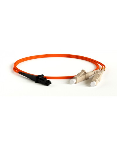 Патч-корд волоконно-оптический Hyperline FC-D2-62-LC/PR-MTRJM/PR-H-3M-LSZH-OR в Королеве Патч-корды оптические Pintop.ru