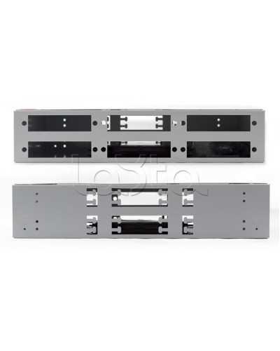 Бокс оптический Hyperline FO-19R-2U-6xSLT-W140H42-48UN-GY в Королеве Кросс оптический Pintop.ru