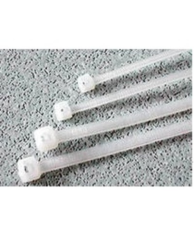 Хомут-стяжка нейлоновый, неоткрывающийся, 250х3.6 мм, белые Hyperline GT-250IC (100 шт/уп) в Королеве Стяжки-хомуты Pintop.ru