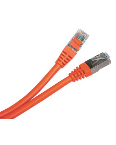 Патч-корд экранированный Hyperline PC-LPM-STP-RJ45-RJ45-C5e-10M-LSZH-OR в Королеве Патчкорды (медные) Pintop.ru