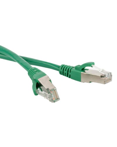 Патч-корд F/UTP Hyperline PC-LPM-STP-RJ45-RJ45-C6-3M-LSZH-GN в Королеве Патчкорды (медные) Pintop.ru