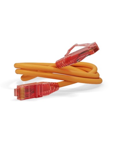 Патч-корд U/UTP Hyperline PC-LPM-UTP-RJ45-RJ45-C5e-5M-LSZH-OR в Королеве Патчкорды (медные) Pintop.ru
