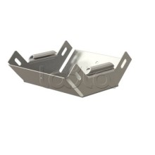 Угол 90° вертикальный внутренний Hyperline RST-VIA90-150-50-0,8-SZ