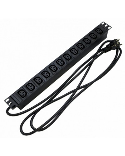 Блок розеток Hyperline SHE19-12IEC-2.5EU в Королеве Блоки розеток Pintop.ru