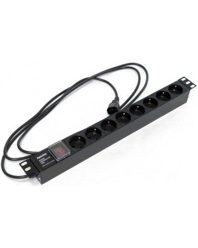 Блок розеток Hyperline SHE19-8SH-S-2.5IEC в Королеве Блоки розеток Pintop.ru