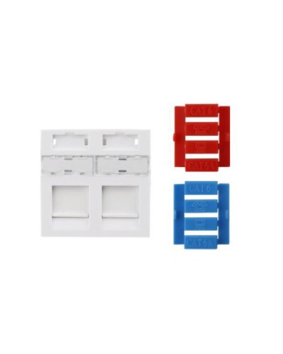 Вставка 45x45 (аналог Mosaic) Hyperline SIP3-2K-M45-45 в Королеве Аксессуары для стоек и шкафов Pintop.ru