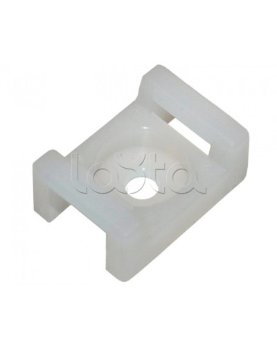 Площадка под винт 21.9x15.9мм (д. 5мм) для стяжки (100 шт) Hyperline TM-3S10C в Королеве Стяжки-хомуты Pintop.ru