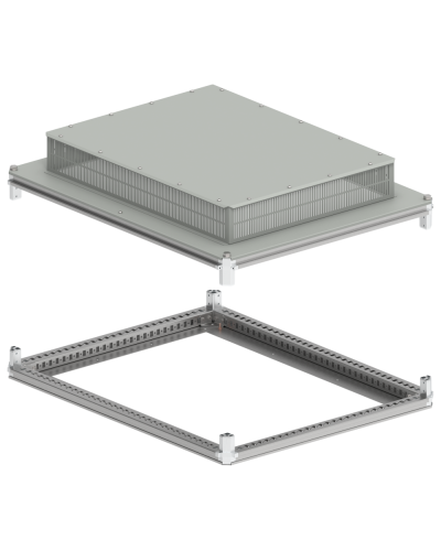 FORMAT Крыша и основание (под фланец) 800х1000мм IP31 IEK (FO-00-KOF-080-100-31) в Королеве Аксессуары для стоек и шкафов Pintop.ru