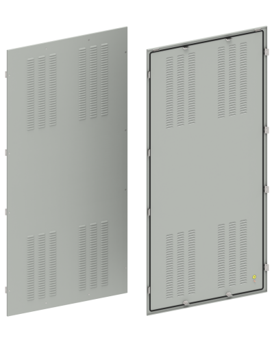FORMAT Панель боковая вентилируемая 2000х1000мм IP31 (2шт/компл) IEK (FO-00-PSV-200-100-31) в Королеве Аксессуары для стоек и шкафов Pintop.ru