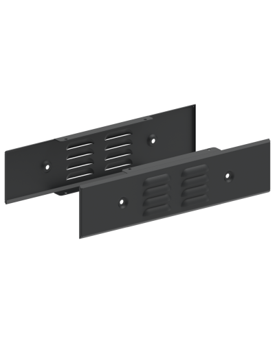 FORMAT Панель цоколя вентилируемая 100х400мм RAL7021 (2шт/компл) IEK (FO-00D-PCV-010-040-7021) в Королеве Аксессуары для стоек и шкафов Pintop.ru