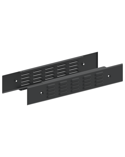 FORMAT Панель цоколя вентилируемая 100х600мм RAL7021 (2шт/компл) IEK (FO-00D-PCV-010-060-7021) в Королеве Аксессуары для стоек и шкафов Pintop.ru