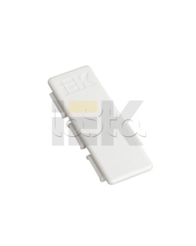 Соединитель на стык для закрытия распила c лицевой стороны при соединении кабель-каналов типоразмера 100х60 IEK (CKK-40D-SL75-K01) в Королеве Аксессуары для кабель-канала Pintop.ru