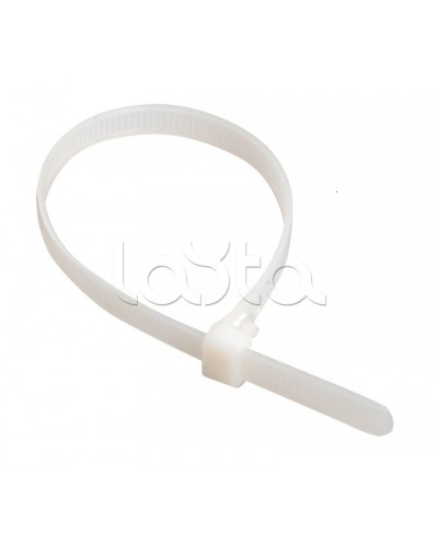 Стяжка 300x3,6 мм нейлоновая, белая IEK UHH31-D036-300-100 в Королеве Стяжки-хомуты Pintop.ru