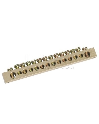 Шина нулевая 8x12 8/2 IEK YNN21-08-100 в Королеве Клеммные колодки Pintop.ru