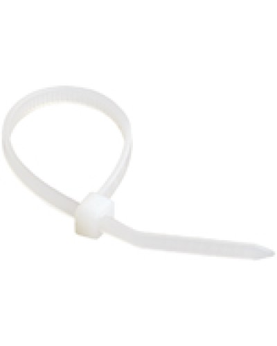 Хомут с площадкой ХП1 3,0x200, белый, 100шт\упак, IEK UHH61-3-200-100 в Королеве Стяжки-хомуты Pintop.ru