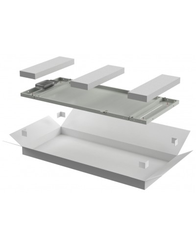 ITK LINEA N Панель задняя 600мм шкафа 47U сер. (LN35-47U6X-ZM) в Королеве Аксессуары для стоек и шкафов Pintop.ru