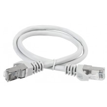 ITK Коммутационный шнур (патч-корд), кат.6А S/FTP, LSZH, 3м, серый (PC01-C6ASL-3M)