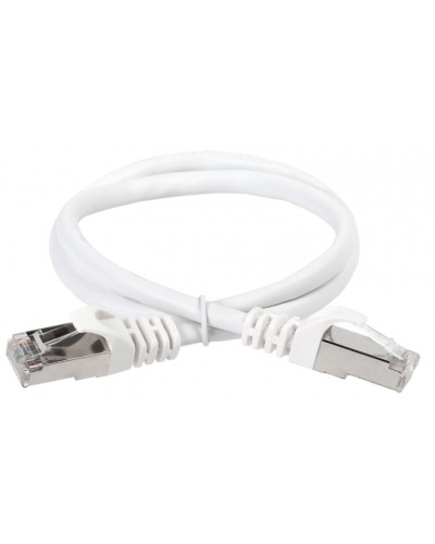 ITK Коммутационный шнур кат. 5Е FTP LSZH 1м белый (PC08-C5EFL-1M) в Королеве Патч-корды и пигтейлы Pintop.ru