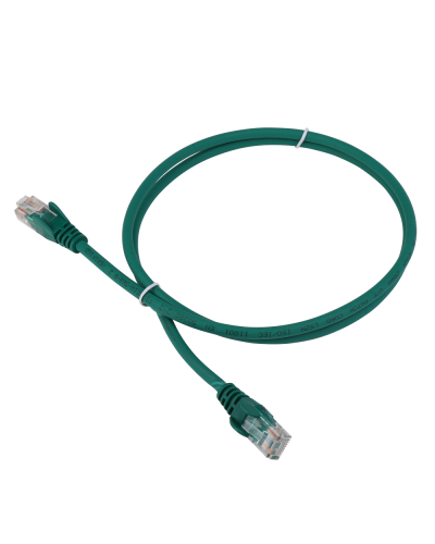 Патч-корд LANMASTER LSZH UTP кат.5e, 0.3 м, зеленый LANMASTER LAN-PC45/U5E-0.3-GN в Королеве Патчкорды (медные) Pintop.ru