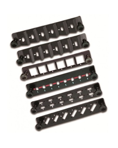 Панель адаптерная на 6 модулей типа Keystone для кросса LAN-FOB10-1P LANMASTER LAN-FP10-6OK в Королеве Аксессуары для стоек и шкафов Pintop.ru