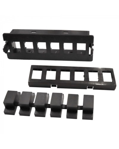 Вставка на 6 MPO адаптеров на место MPO кассеты LANMASTER (LAN-MCSP-6MPO) в Королеве Патч-корды оптические Pintop.ru