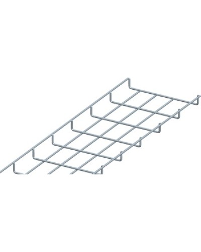Лоток проволочный 25х300мм, Ф3.8мм, оцинкованный (3 м) LANMASTER LAN-MT25x300-3.8EZ в Королеве Кабельные лотки Pintop.ru