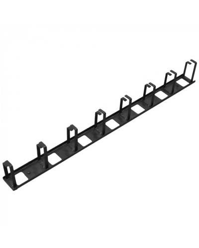 Вертикальный органайзер 755 мм, 8 металлических колец LANMASTER (LAN-ORV-17U-8MR) в Королеве Кабельные органайзеры Pintop.ru