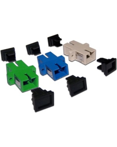 Адаптер оптический SC, OM3, симплексный LANMASTER LAN-SC-AM-OM3 в Королеве Коннекторы Pintop.ru