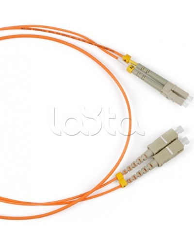 Патч-корд оптический LANMASTER LAN-SC-FC/OM2-3.0 в Королеве Патч-корды и пигтейлы Pintop.ru