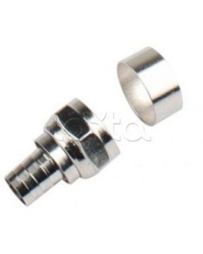 Штекер F-разъем под обжим (RG6U) LAZSO APFC12-RG6U(100) в Королеве Коннекторы Pintop.ru