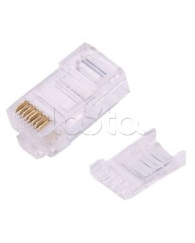 Штекер RJ45 (8P8C) CAT6 со вставкой LAZSO APJ15 в Королеве Коннекторы Pintop.ru
