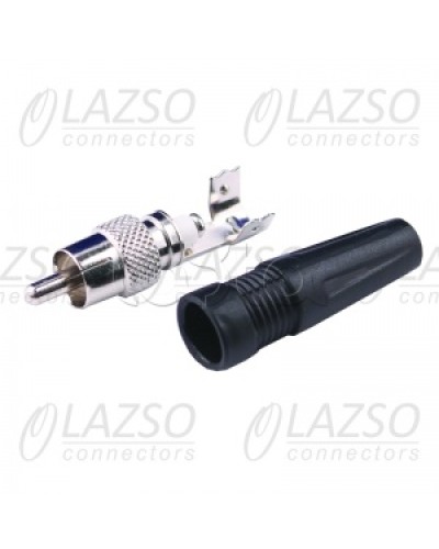 Разъем штекер RCA под винт LAZSO (APR012) в Королеве Коннекторы Pintop.ru