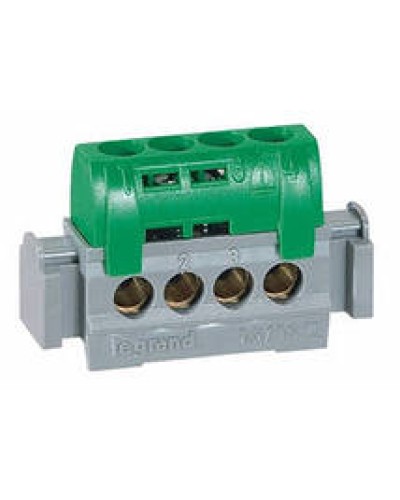 Клеммник зеленый 4х1.5-16 мм2 LEGRAND 004830 в Королеве Клеммные колодки Pintop.ru