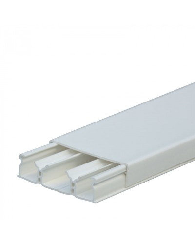 Мини-плинтус DLPlus 60x16 - 3 секции - длина 2,10 м - белый Legrand 030026 в Королеве Кабель-канал Pintop.ru