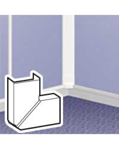 Угол плоский 40x12.5 Legrand 033316 в Королеве Аксессуары для кабель-канала Pintop.ru