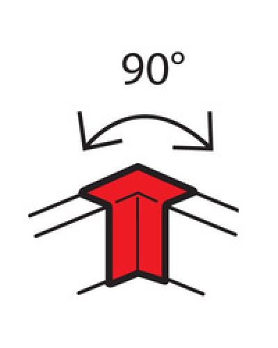 Угол внутренний для кабель-канала METRA 100x50 Legrand (638011) в Королеве Аксессуары для кабель-канала Pintop.ru