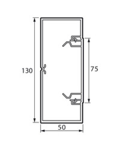 Кабель-канал METRA 130x50 Legrand (638082) в Королеве Кабель-канал Pintop.ru