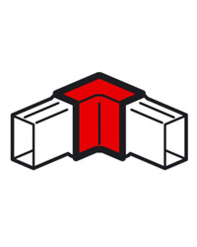 Угол внутренний для кабель-канала METRA 20x12 Legrand (638121) в Королеве Аксессуары для кабель-канала Pintop.ru